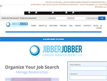 Tablet Screenshot of mbaglobalnet.jibberjobber.com