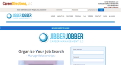 Desktop Screenshot of careerdirectionsllc.jibberjobber.com