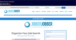 Desktop Screenshot of knocks.jibberjobber.com