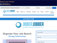 Tablet Screenshot of knocks.jibberjobber.com