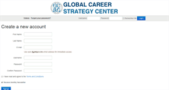 Desktop Screenshot of globalcareerstrategies.jibberjobber.com