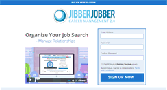 Desktop Screenshot of jibberjobber.com