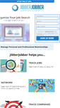 Mobile Screenshot of jibberjobber.com