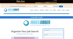 Desktop Screenshot of isu.jibberjobber.com