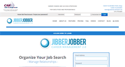 Desktop Screenshot of careeracceleration.jibberjobber.com