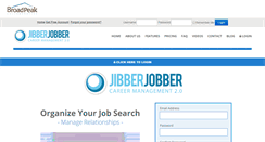 Desktop Screenshot of broadpeak.jibberjobber.com