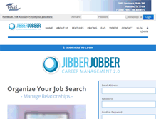 Tablet Screenshot of facetgroup.jibberjobber.com