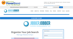 Desktop Screenshot of executivepowercoach.jibberjobber.com