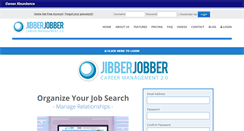 Desktop Screenshot of careerabundance.jibberjobber.com